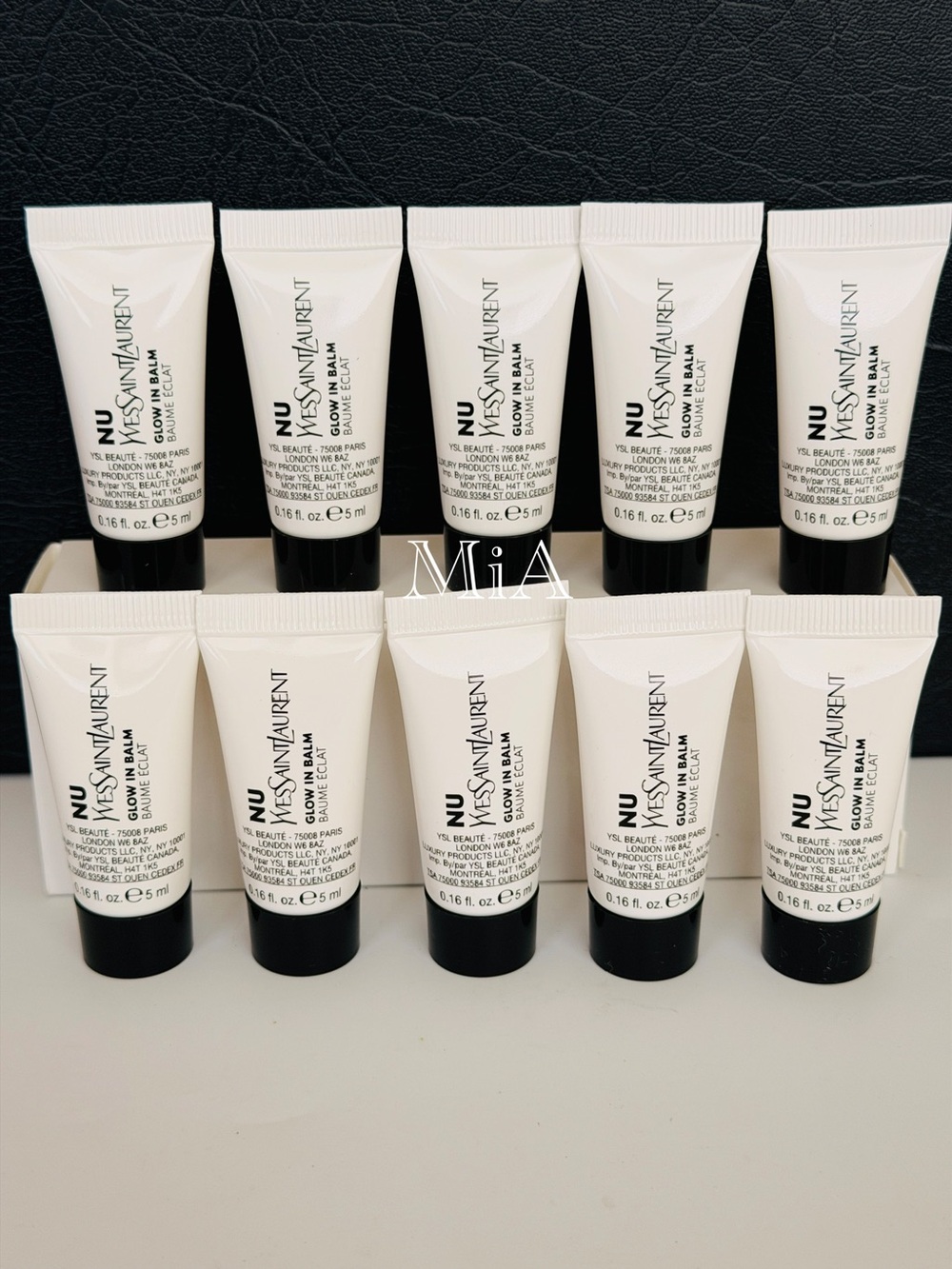 10 x YSL NU GLOW IN BALM Face Priming Moisturizer Mini Size 5ml Each